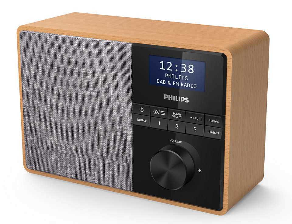 Philips Radio Portatil Despertador Dab+ Bluetooth.