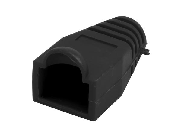 Rj45 Soft Plug Cover - Black