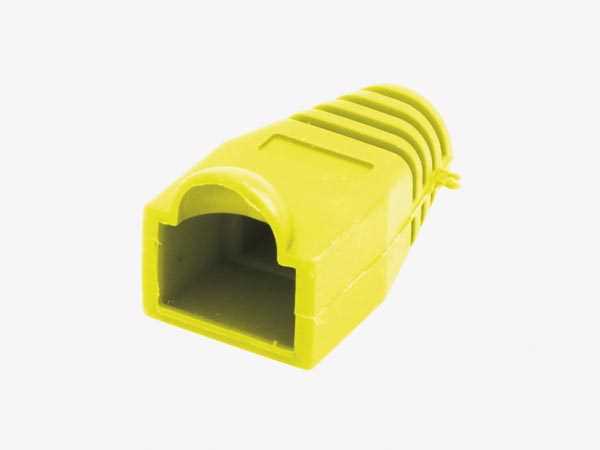 Rj45 Soft Plug Cover - Yellow