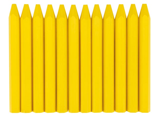 Defi - Tiza para Marcar - Amarillo - 12 Piezas