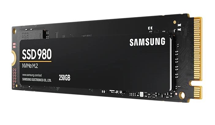 Samsung SSD 250gb 980 Pcie 3.0 Nvme M.2 2280