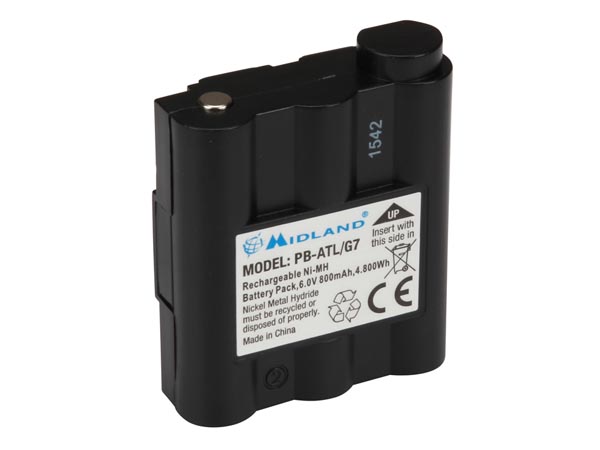 Spare Battery Ni-Mh 800mah For Aln004 & Aln020 (Midland G7)