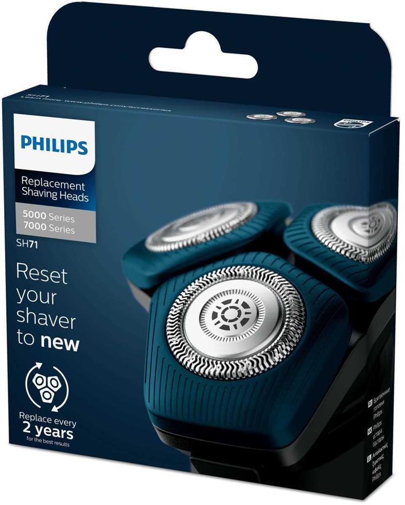 Philips Shaver Series 7000  5000 Sh71/50 Replacement Electric Shaver Heads