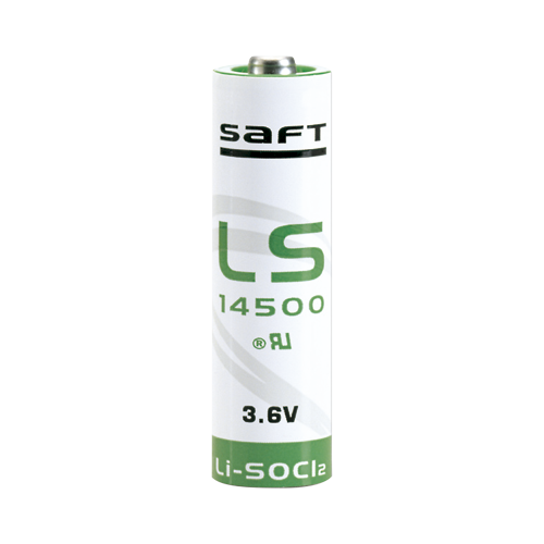 Saft - Pilha AA / Ls14500 - Tensão 3.6 V - Litio - Capacidade Nominal 2600 Mah - Compatível com Prod