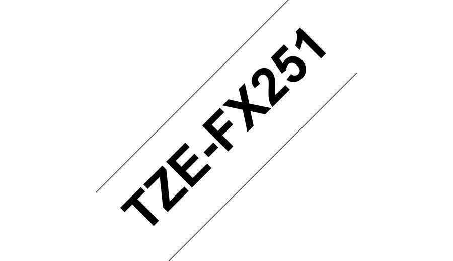 Brother P-Touch Tzefx251white/Black (8m X 24mm)