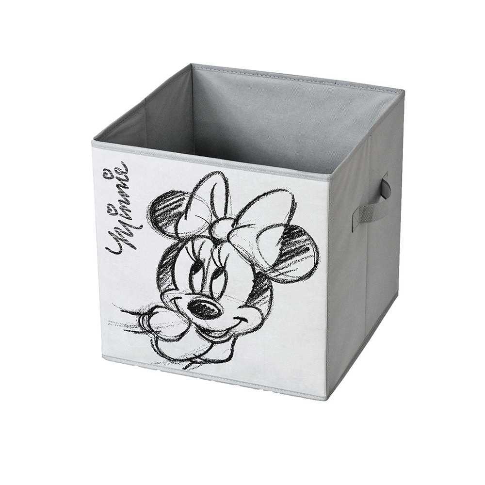 Caixa De Arrumos Minnie 32x32x32cm