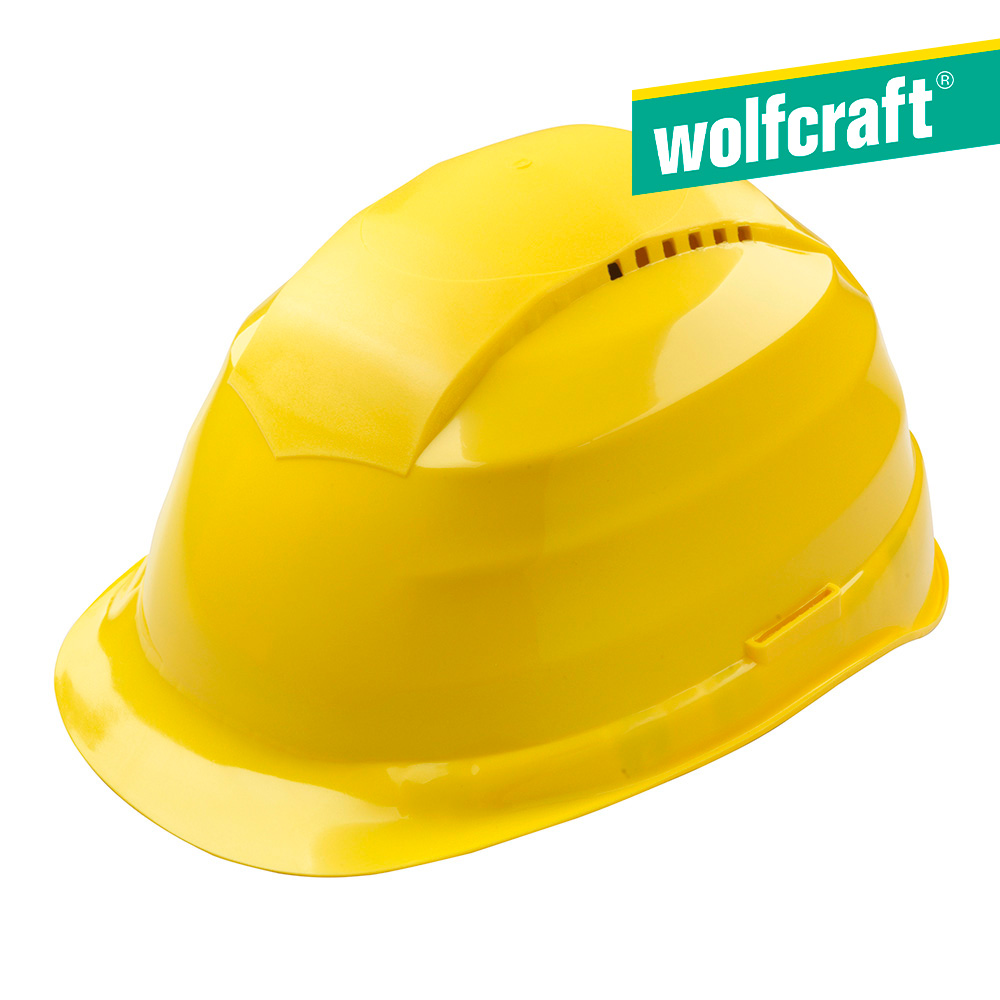 Capacete Protetor Amarelo Wolfcraft