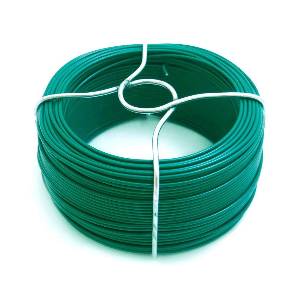 Arame Plastificado Verde Nº 6 - 1,40Mmx50Mts - 240