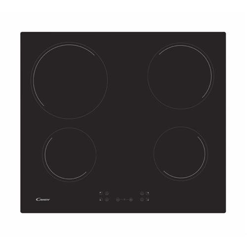 Candy Ch64ccb Hob Black Built-In Ceramic 4 Zone(S)
