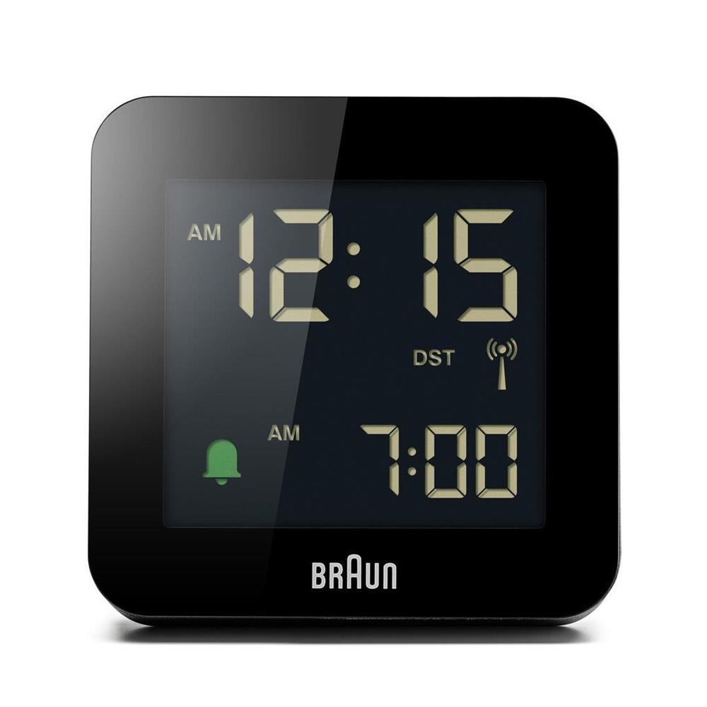 Braun Bc09-dcf, Relógio Digital, Quadrado, Preto