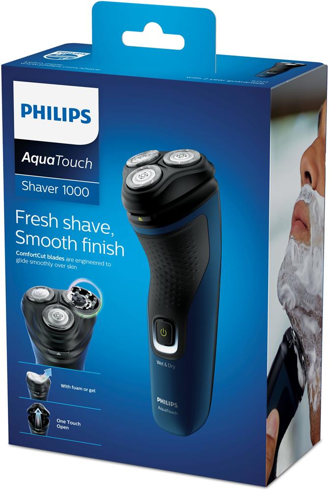 Philips 1000 Series S1121/41 Men's Shaver Rotation Shaver Black