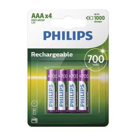 Bateria Philips Ni-Mh R03 700 Mah 1.2 V 