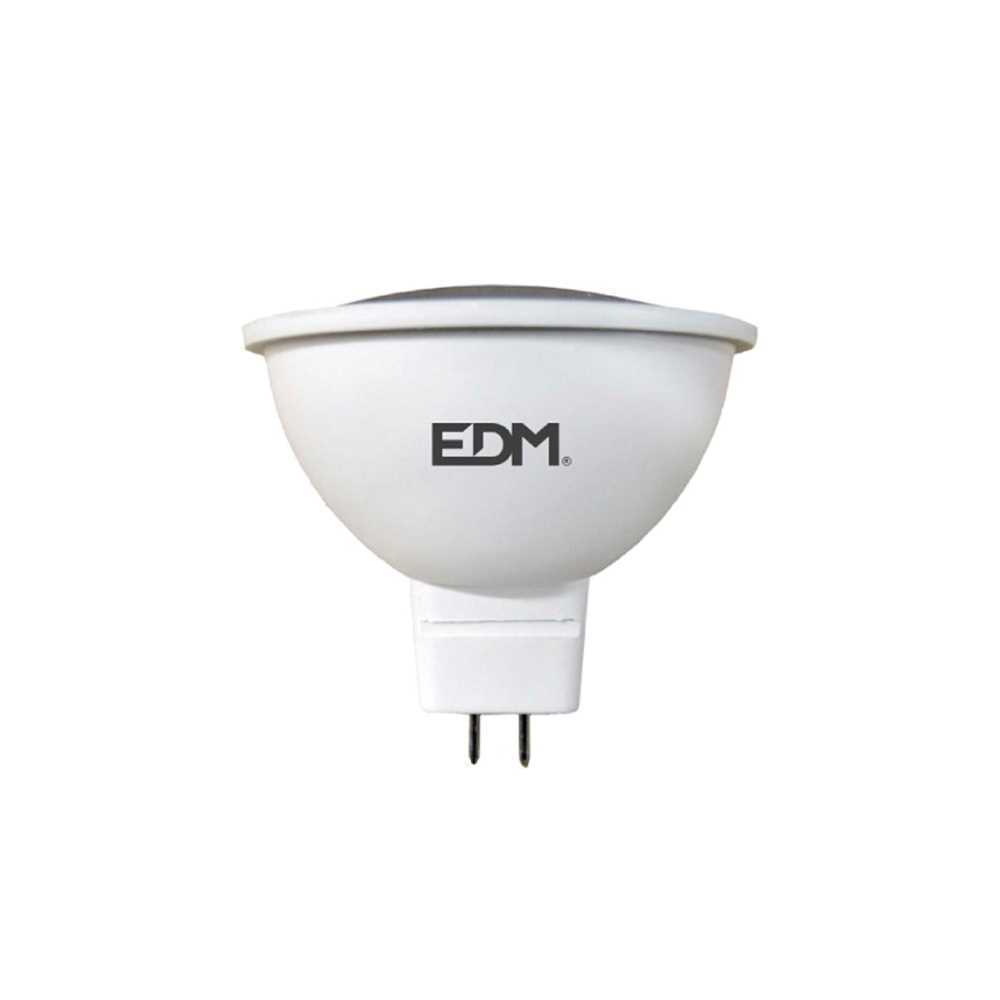 Lâmpada Dicroica LED Mr16 (Gu5.3) 5w 12v 450lm 3200k Luz Quente Ø5x5cm Edm