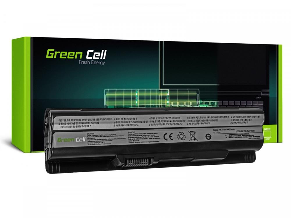 Green Cell Battery Bty-S14 Bty-S15 For Msi Cr650 Cx650 Fx400 Fx600 Fx700 Ge60 Ge70 Gp60 Gp70 Ge620