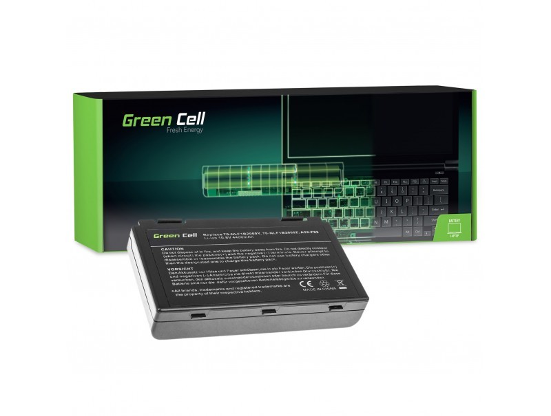 Green Cell Battery A32-F82 A32-F52 L0690l6 For Asus K40ij K50 K50ab K50c K50ij K50i K50in K70 K70ij 
