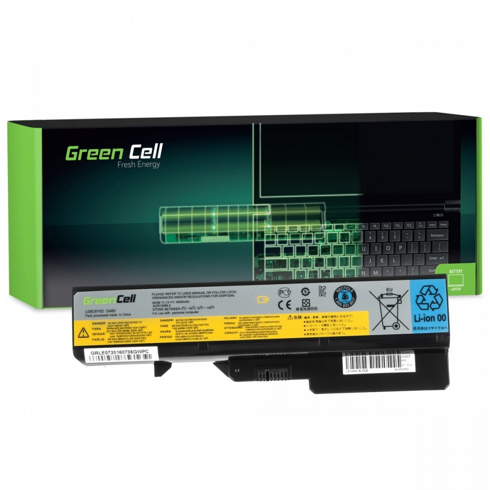 Green Cell Battery L09l6y02 L09s6y02 For Lenovo B575 G560 G565 G570 G575 G770 G780, Ideapad Z560 Z57