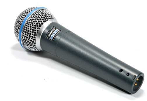 Microfone Vocal Dinâmico com Cápsula de Neodímio