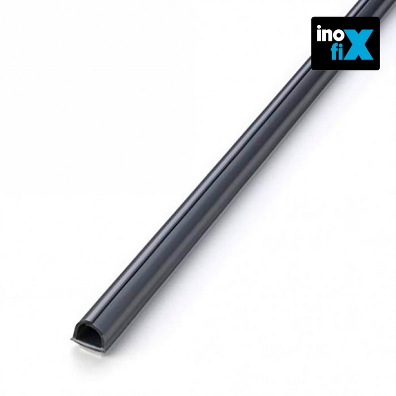 Cablefix Adhesive 10,5x10mm Cinzento Metálica 3m (Blister) Inofix 2202