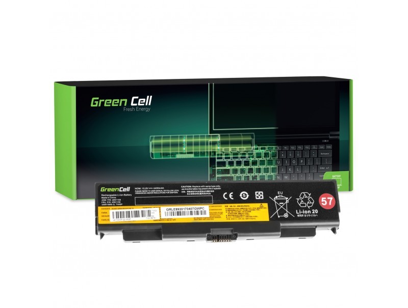 Green Cell Battery For Lenovo Thinkpad T440p T540.