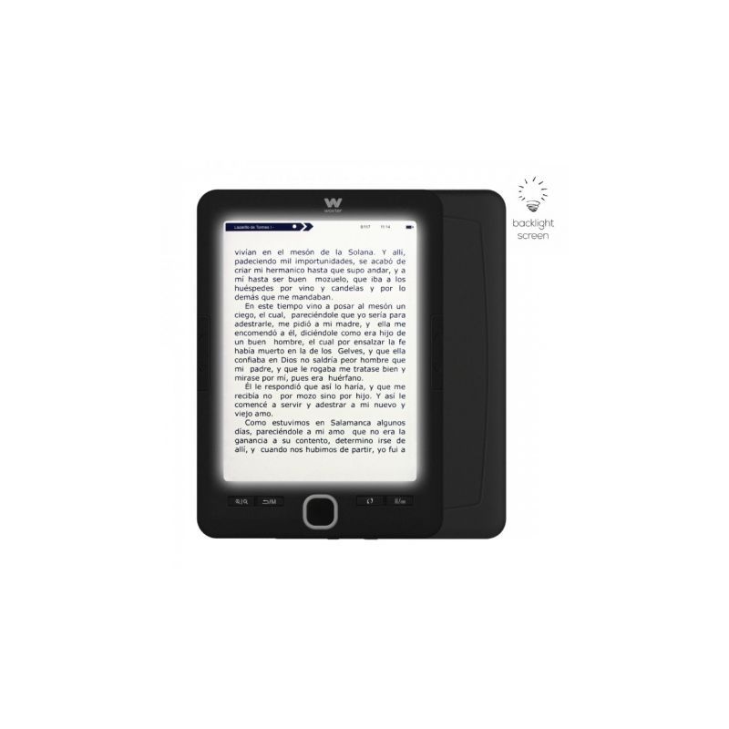 Libro Electrónico Ebook Woxter Scriba 195 Paperlight Black/ 6