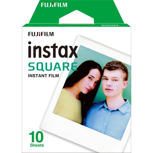 Fujifilm Papel Fotos para Instax Square 1pk X 10f.