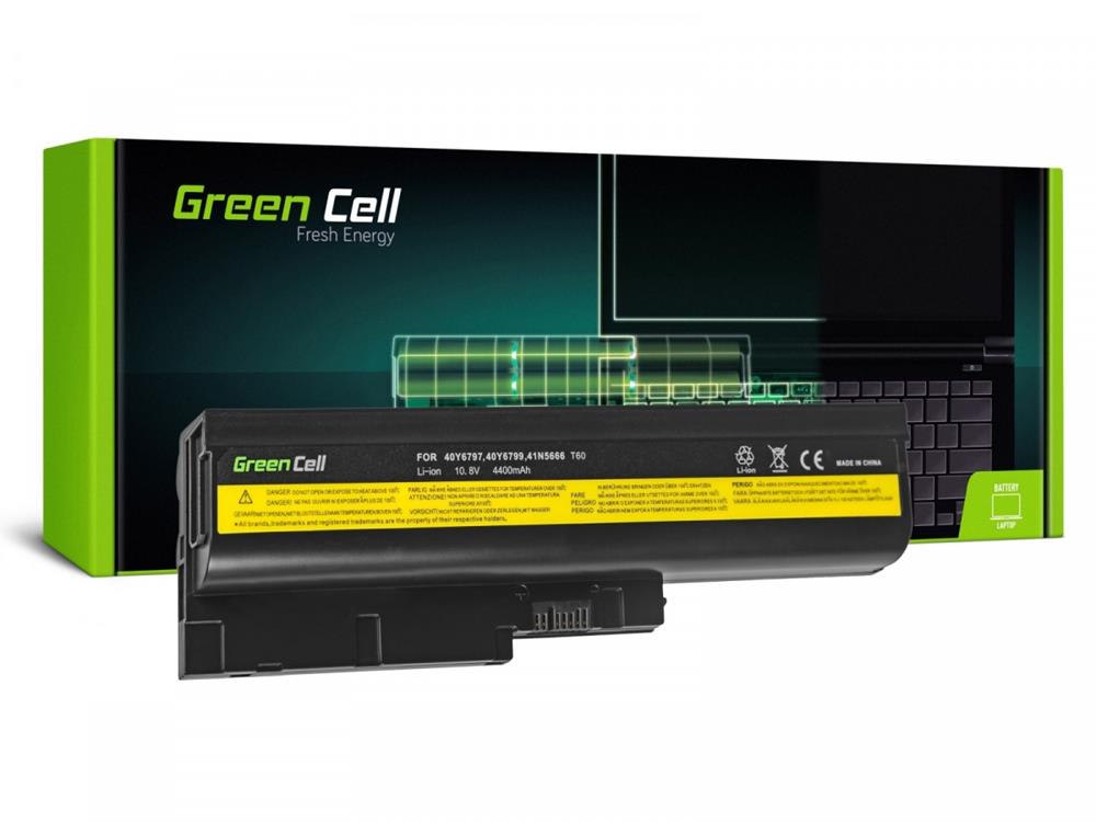 Green Cell Battery For Lenovo Thinkpad T60 T61 R6.