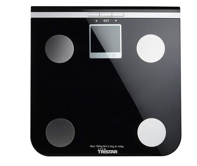Tristar Balança Wc Digital Analise Corporal Peso Max 150kg