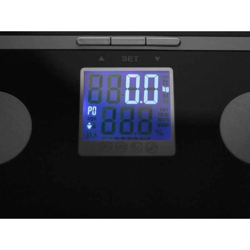 Tristar Balança Wc Digital Analise Corporal Peso Max 150kg