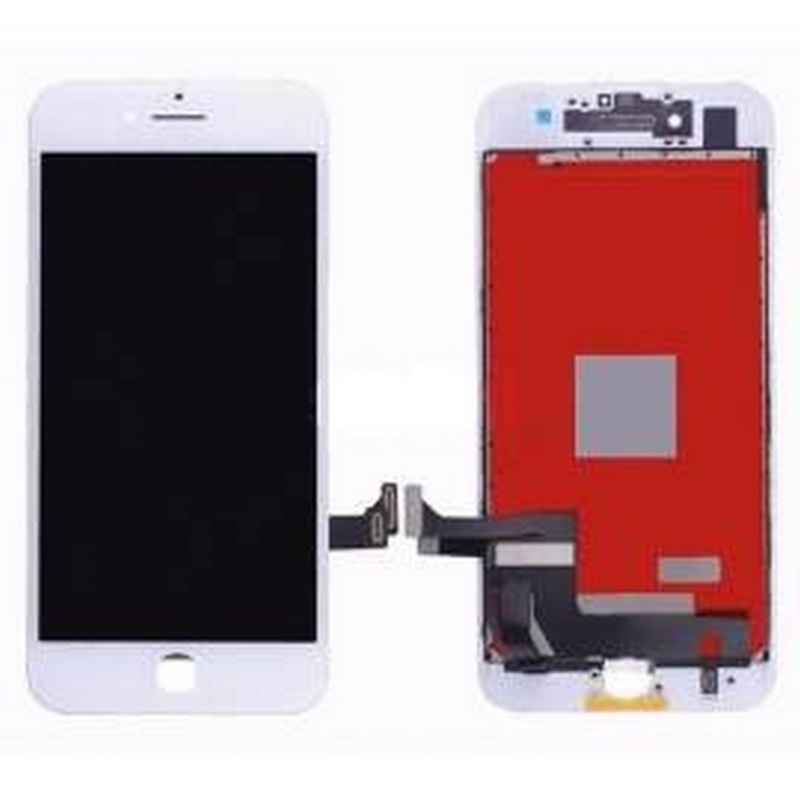 iPhone 7 Lcd + touch + componentes branco compatí.