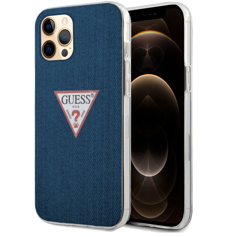 Capa Cool Para iPhone 12 Pro Max Guess Jeans