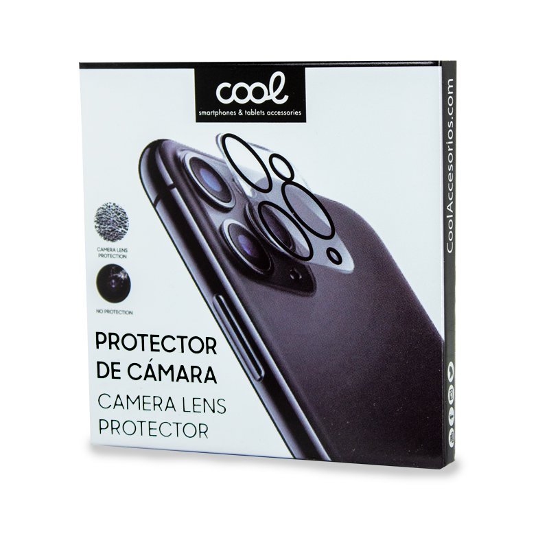 Protetor de Vidro Temperado Cool para Câmera iPhone 12 Pro Max