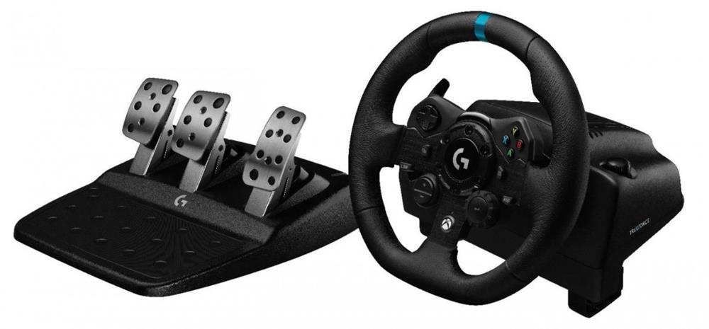 Logitech Racing Wheel/Pedals G923 For Xbox Series And Pc (941-000158)