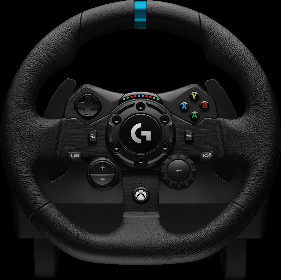Logitech Racing Wheel/Pedals G923 For Xbox Series And Pc (941-000158)
