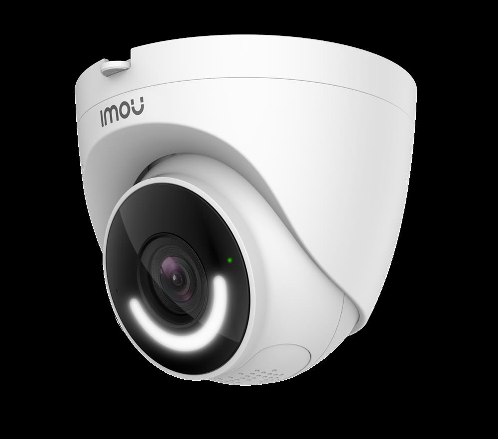 Dahua Imou Turret Ipc-T26ep Ip Security Camera Outdoor Wi-Fi 2mpx H.265 White  Black
