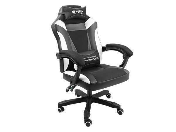 Fury Gaming Chair Avenger M+ Black And White
