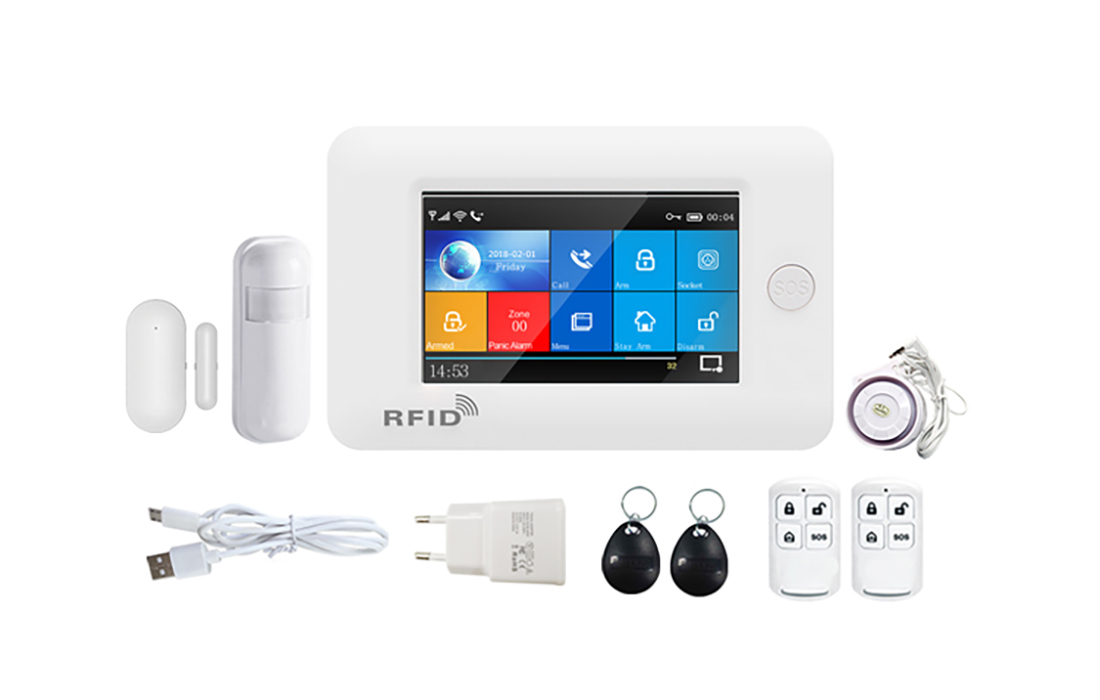 Wireless Home Security Alarm System Pg-106
