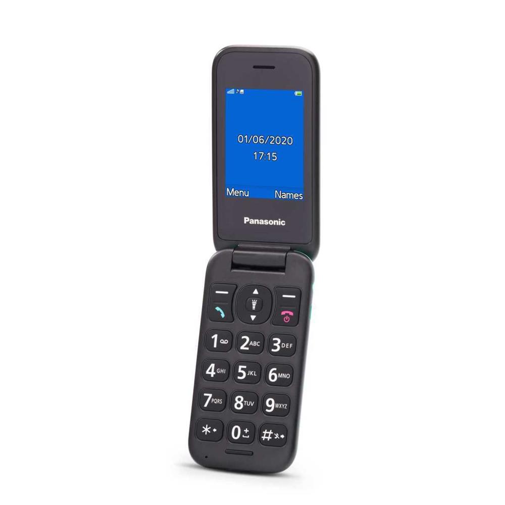 Teléfono Móvil Panasonic Kx-Tu400exc para Personas Mayores/ Turquesa