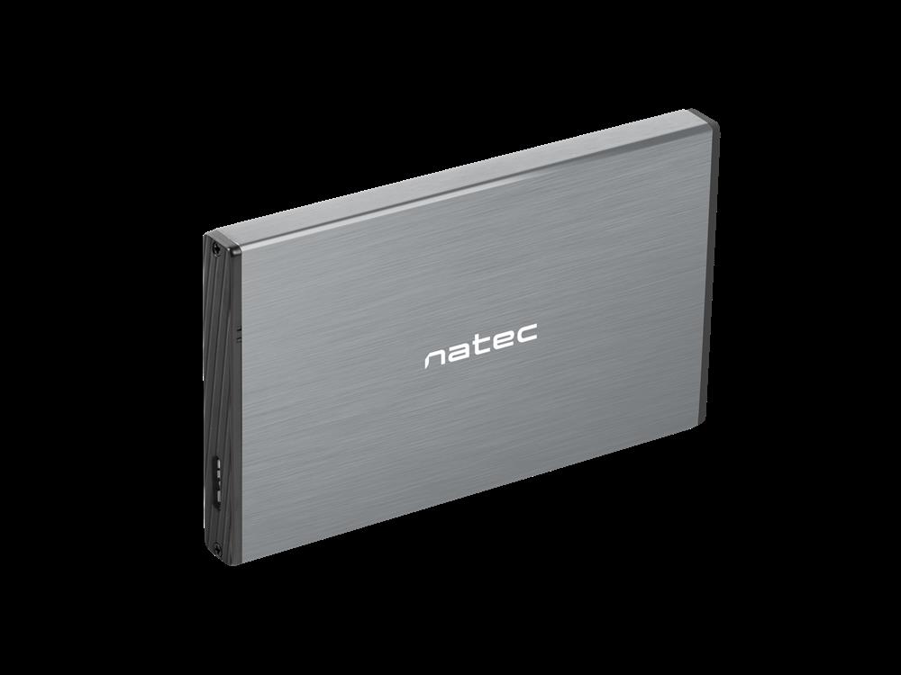 Natec HDD Enclosure Rhino Go (Usb 3.0  2.5   Grey)