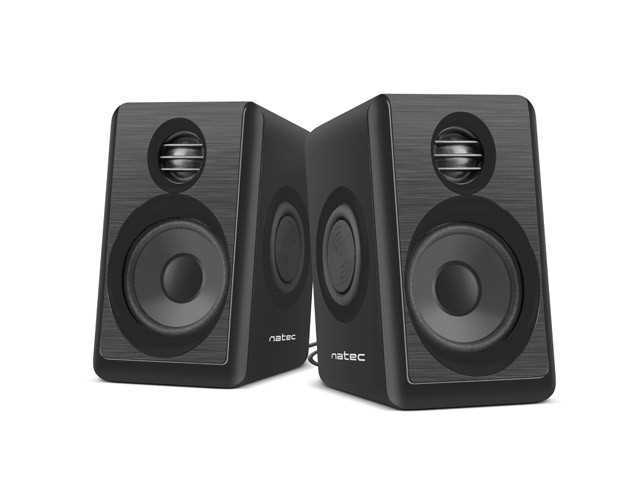 Natec Speakers 2.0 Lynx 6w Rms Black