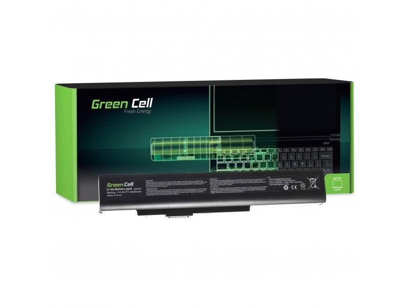 Green Cell Battery A32-A15 For Msi Cr640 Cx640, Medion Akoya E6221 E7220 E7222 P6634 P6815, Fujitsu 
