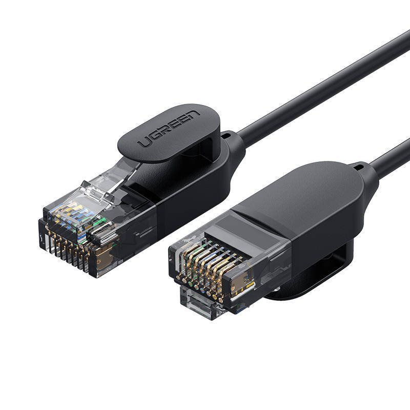 Ugreen Nw122 Ethernetový Kabel Rj45, Cat.6a, Utp, 0,5 M - Cerný