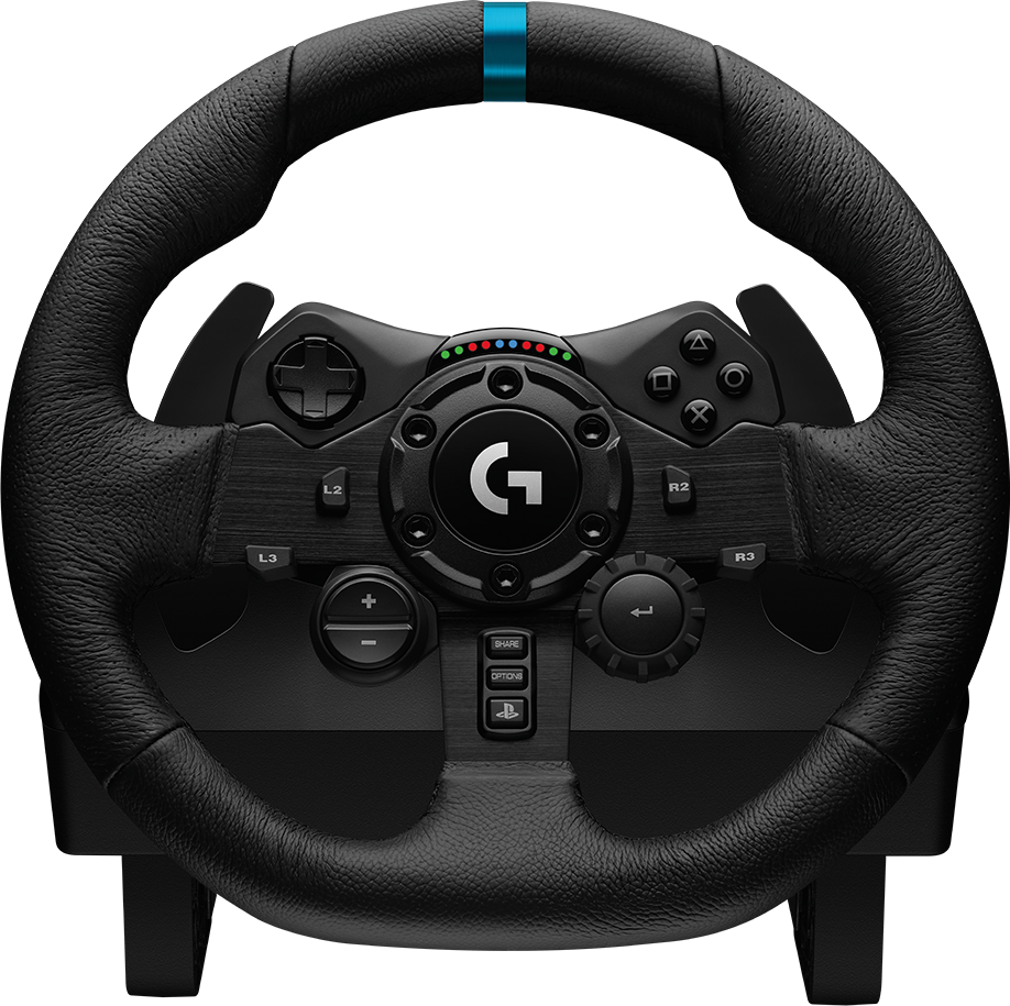 Logitech Racing Wheel/Pedals G923 For Ps4 And Pc (941-000149)