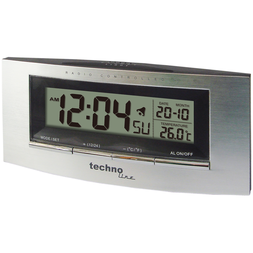 Technoline Wt 182 Reloj Digital Despertador Para.