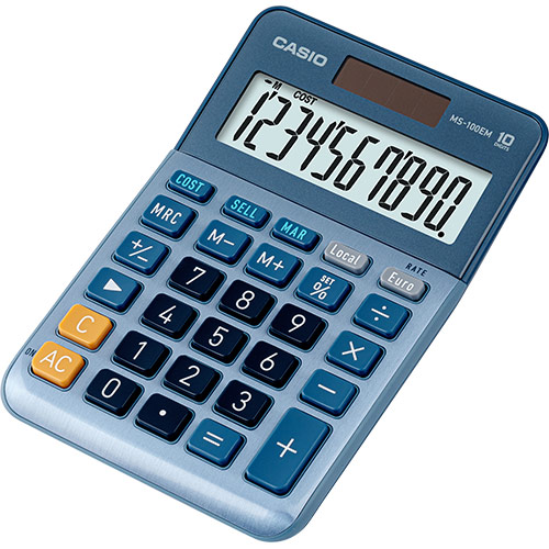 Casio MS-100EM calculadora PC Multicor