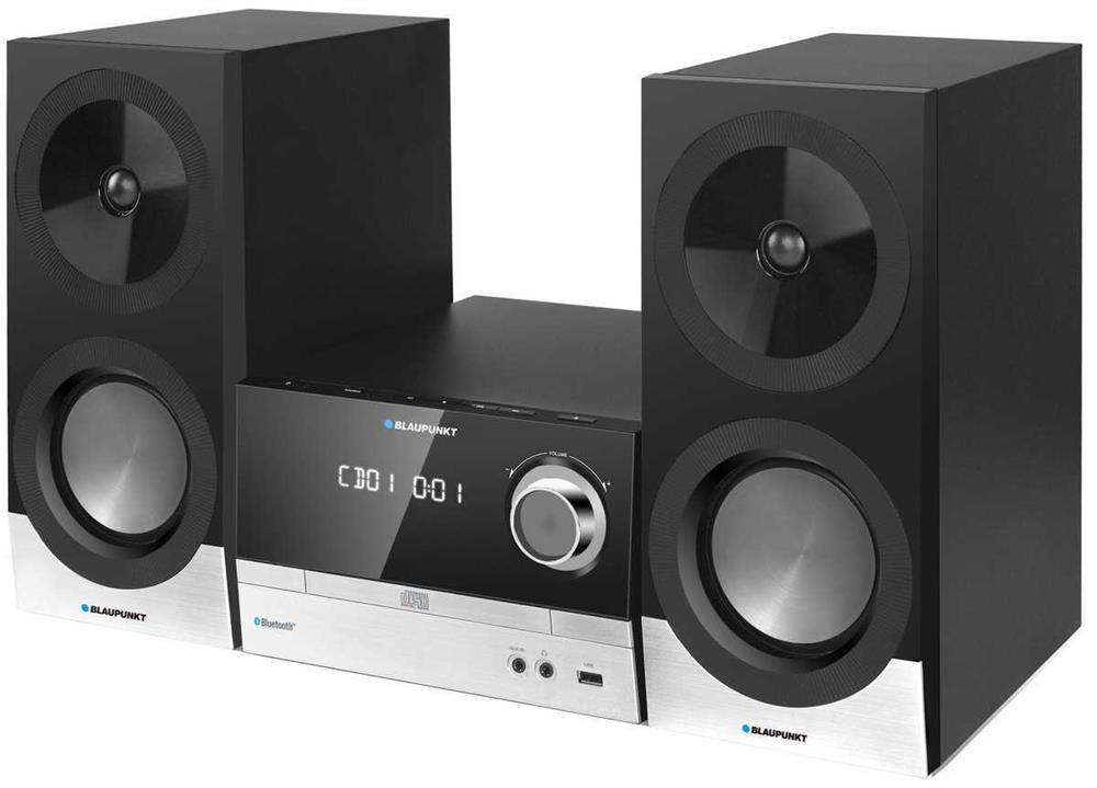 Blaupunkt Ms40bt Home Audio System 100 W Black  Silver