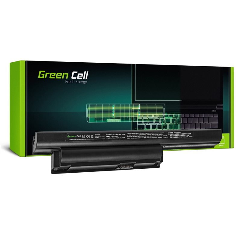 Green Cell Battery Vgp-Bpl22 Vgp-Bps22 Vgp-Bps22a For Sony Vaio Pcg-61211m Pcg-71211m Vpcea Vpceb3m1