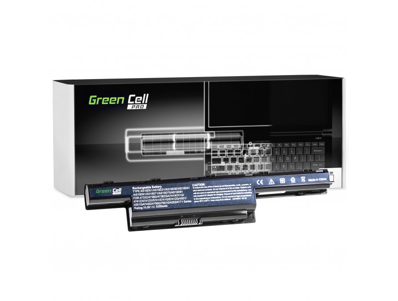 Green Cell Battery Pro As10d31 As10d41 As10d51 As10d71 For Acer Aspire 5741 5741g 5742 5742g 5750 57
