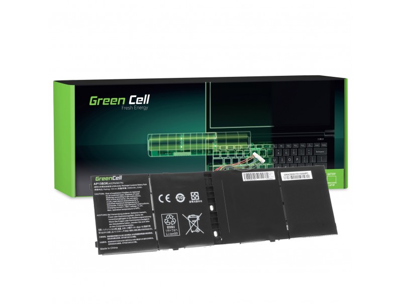 Green Cell Battery Ap13b3k For Acer Aspire Es1-511 V5-552 V5-552p V5-572 V5-573 V5-573g V7-581 R7-57