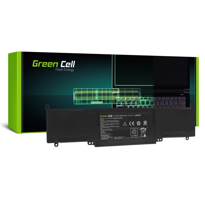 Green Cell Battery C31n1339 For Asus Zenbook Ux303 Ux303u Ux303ua Ux303ub Ux303l Transformer Book Tp