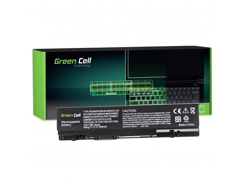 Green Cell De07 Acessório para Portáteis Bateria